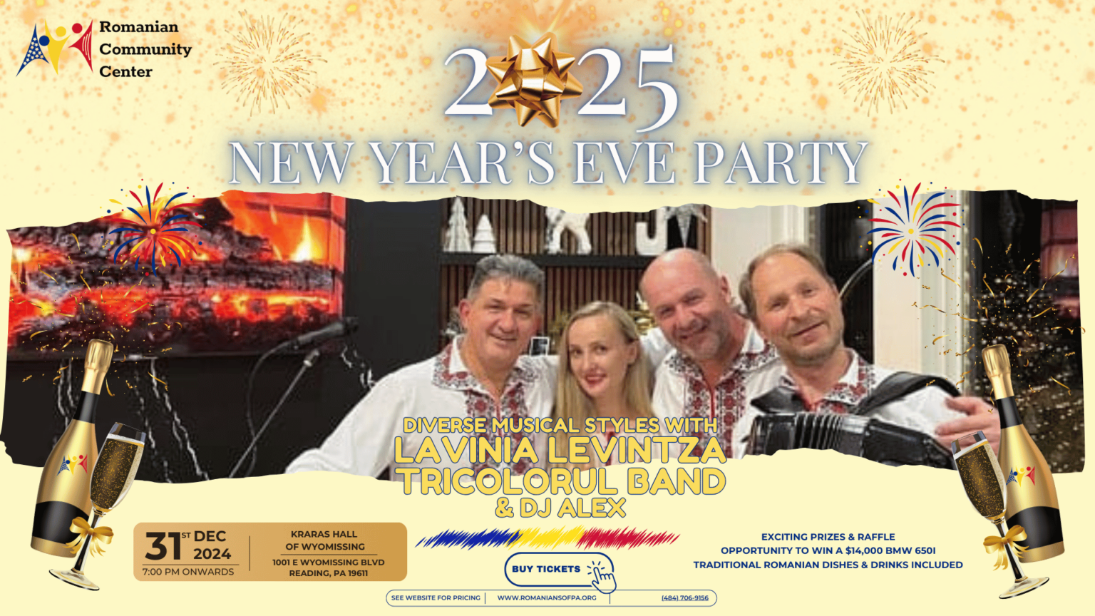 RCC 2025 New Year’s Party Romanian Community Center